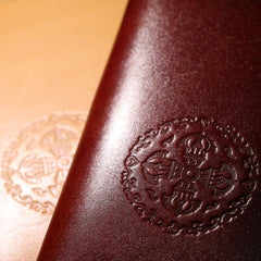 Handmade Leather Mens Cool Travel Long Wallet Card Slim Clutch Wallets for Men - imessengerbags