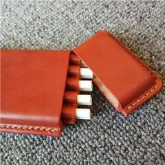 Cute Leather Womens 10pcs Cigarette Holder Case Vintage Custom Cigarette Case for Women - imessengerbags