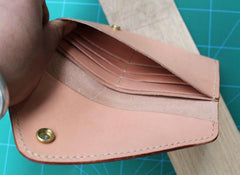 Handmade Leather Mens Envelope Long Wallet Cool Long Wallet for Men