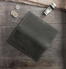 Handmade Leather Mens Clutch Wallet Cool Leather Wallet Long Phone Wallets for Men