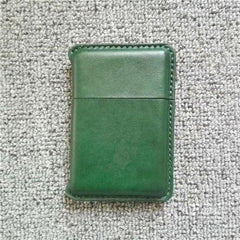 Cool Leather Mens 5pcs Cigarette Holder Case Vintage Custom Cigarette Case for Men - imessengerbags