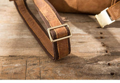 Leather Mens FANNY PACK MENS WAIST BAG HIP PACK BELT BAG FOR MEN - imessengerbags