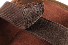 Handmade Leather Mens Running Armband for Cell Phones Sleeve Pouch Arm Case - imessengerbags