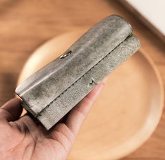 Handmade Leather Mens Cool Key Wallet Car Key Holder Car Key Case Card Holder for Men - imessengerbags
