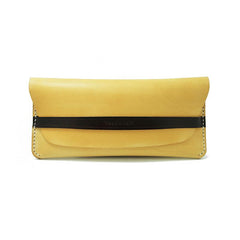 Cool Stylish Leather Mens Long Wallet Small Card Holder Coin Wallet for Men