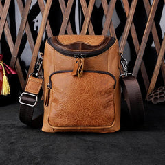 Leather Belt Pouch Mens Small Cases Waist Bag Hip Pack Belt Bag Fanny Pack Bumbag for Men - imessengerbags