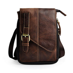 Leather Belt Pouch Mens Small Cases Waist Bag Hip Pack Belt Bag Fanny Pack Bumbag for Men