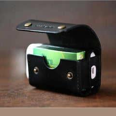 Cool Leather Mens IQOS Cigarette Case With Belt Clip Loop IQOS Holder for Men - imessengerbags