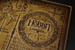 Handmade Leather Tooled Hobbit Mens Long Wallet Cool Leather Wallet Clutch Wallet for Men - imessengerbags