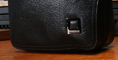 Leather Mens Sling Bag Sling Shoulder Bag Sling Backpack for men