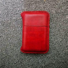 Leather Mens 12pcs Cigarette Holder Case Cool Custom Cigarette Case for Men