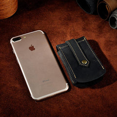 Handmade Leather Mens Cool Key Wallet Car Key Holder Key Case for Men - imessengerbags