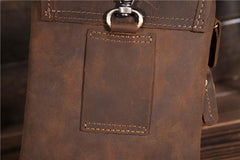 Leather Belt Pouch Mens Small Cases Waist Bag Hip Pack Belt Bag Fanny Pack Bumbag for Men