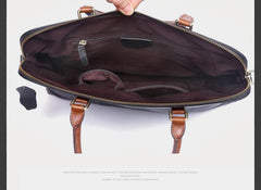 Genuine Leather Mens Cool Messenger Bag Briefcase Chest Bag Bike Bag Cycling Bag for men