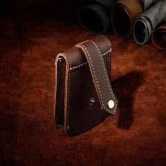 Handmade Leather Mens Cool Key Wallet Car Key Holder Key Case for Men - imessengerbags