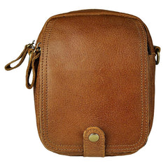Leather Belt Pouch Mens Small Cases Waist Bag Hip Pack Belt Bag Fanny Pack Bumbag for Men - imessengerbags