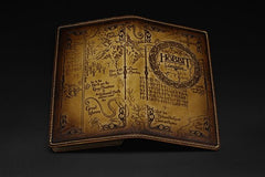 Handmade Leather Tooled Hobbit Mens Long Wallet Cool Leather Wallet Clutch Wallet for Men - imessengerbags