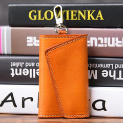 Handmade Leather Mens Cool Key Wallet Car Key Holder Car Key Case for Men - imessengerbags