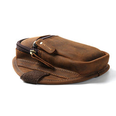 Handmade Leather Mens Running Armband for Cell Phones Sleeve Pouch Arm Case - imessengerbags