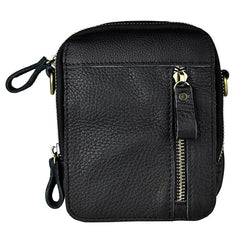 Leather Belt Pouch Mens Small Cases Waist Bag Hip Pack Belt Bag Fanny Pack Bumbag for Men - imessengerbags