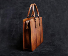 Genuine Leather Mens Cool Messenger Bag Briefcase Chest Bag Bike Bag Cycling Bag for men - imessengerbags