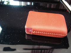 Handmade Brown Leather Mens Cigarette Case Cigarette Holder Case for Men - imessengerbags