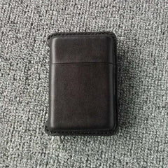 Cool Leather Mens 12pcs Cigarette Holder Case Vintage Custom Cigarette Case for Men - imessengerbags