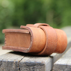 Cool Leather Mens Cigarette Case with Belt Loop Handmade Cigarette Holder for Men - imessengerbags