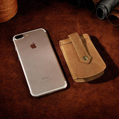 Handmade Leather Mens Cool Key Wallet Car Key Holder Key Case for Men - imessengerbags