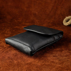 Leather Belt Pouch Mens Cases Waist Bag Hip Pack Belt Bag Fanny Pack Bumbag for Men