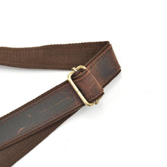 Handmade Leather Mens Cool Chest Bag Sling Bag Crossbody Bag Travel Bag Hiking Bag for men - imessengerbags