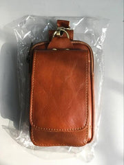 Leather Belt Pouch Mens Waist Bag Small Case for Men - imessengerbags