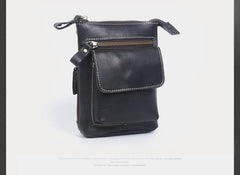 Leather Belt Pouch Mens Small Cases Waist Bag Hip Pack Belt Bag Fanny Pack Bumbag for Men - imessengerbags