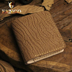 Handmade Leather Mens Cool Slim Leather Wallet Men billfold Wallets Bifold for Men - imessengerbags
