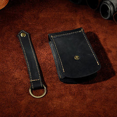 Handmade Leather Mens Cool Key Wallet Car Key Holder Key Case for Men - imessengerbags