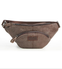 Leather Fanny Pack Mens Waist Bag Hip Pack Belt Bag Bumbag for Men - imessengerbags