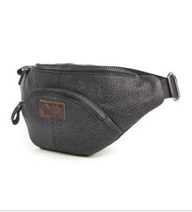 Leather Fanny Pack Mens Waist Bag Hip Pack Belt Bag Bumbag for Men - imessengerbags