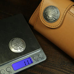 Handmade Leather Biker Wallet Mens Cool Chain Wallet Trucker Wallet with Chain - imessengerbags