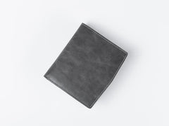 Handmade Leather Mens Cool Slim Leather Wallet Men Small Wallets Bifold for Men - imessengerbags