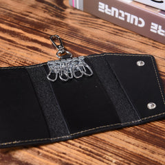 Handmade Leather Mens Cool Key Wallet Car Key Holder Car Key Case for Men - imessengerbags