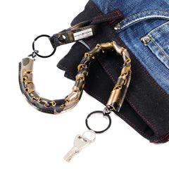 Camouflage  biker trucker Keychain wallet Chain for chain wallet biker wallet trucker wallet - imessengerbags