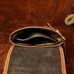 Leather Belt Pouch Mens Cases Waist Bag Hip Pack Belt Bag Fanny Pack Bumbag for Men