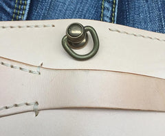 Handmade Leather Mens Biker Chain Wallets Cool Long Biker Wallets with Chain
