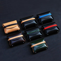 Cool Stylish Leather Mens Long Wallet Small Card Holder Coin Wallet for Men
