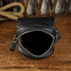 Leather Belt Pouch Mens Small Cases Waist Bag Hip Pack Belt Bag Fanny Pack Bumbag for Men - imessengerbags