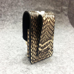 Cool Mens Leather Snake Zippo Lighter Cases with Loop Zippo lighter Holder with clips