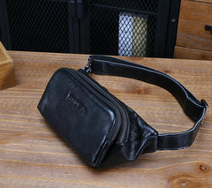 Leather Mens FANNY PACK MENS WAIST BAG HIP PACK BELT BAG FOR MEN