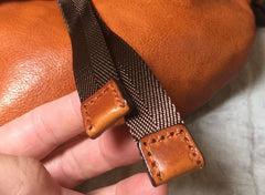Leather Mens FANNY PACK MENS WAIST BAG HIP PACK BELT BAG FOR MEN