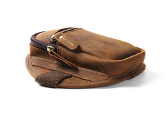 Handmade Leather Mens Running Armband for Cell Phones Sleeve Pouch Arm Case - imessengerbags