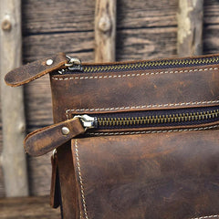 Leather Belt Pouch Mens Cases Waist Bag Hip Pack Belt Bag Fanny Pack Bumbag for Men - imessengerbags